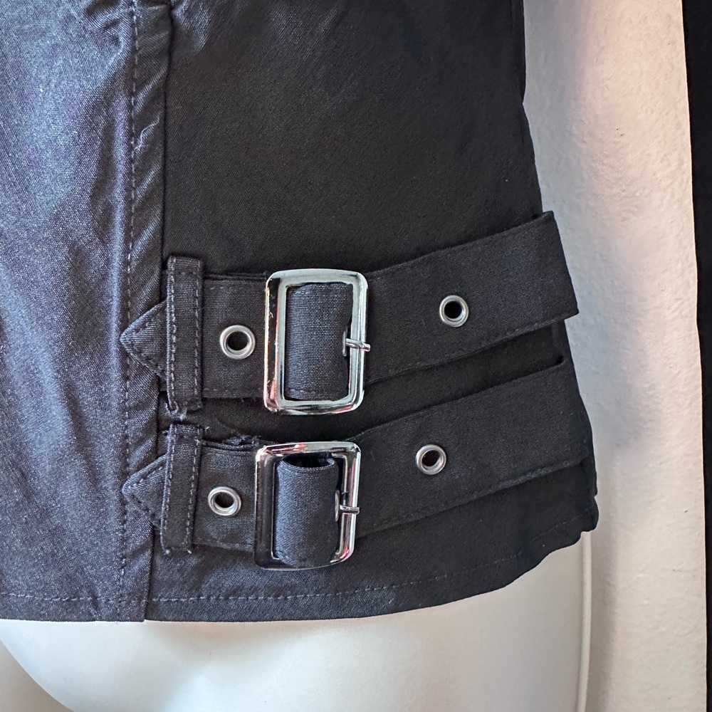 Women's Black Studded Jacket - Picture 8 of 9